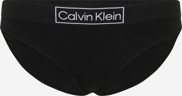 Calvin Klein Underwear Plus Slip in Black: front