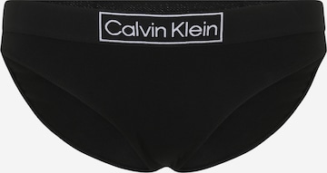 Slip Calvin Klein Underwear Plus en noir : devant