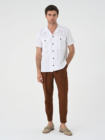 Antioch Regular Fit Skjorte i hvid: forside