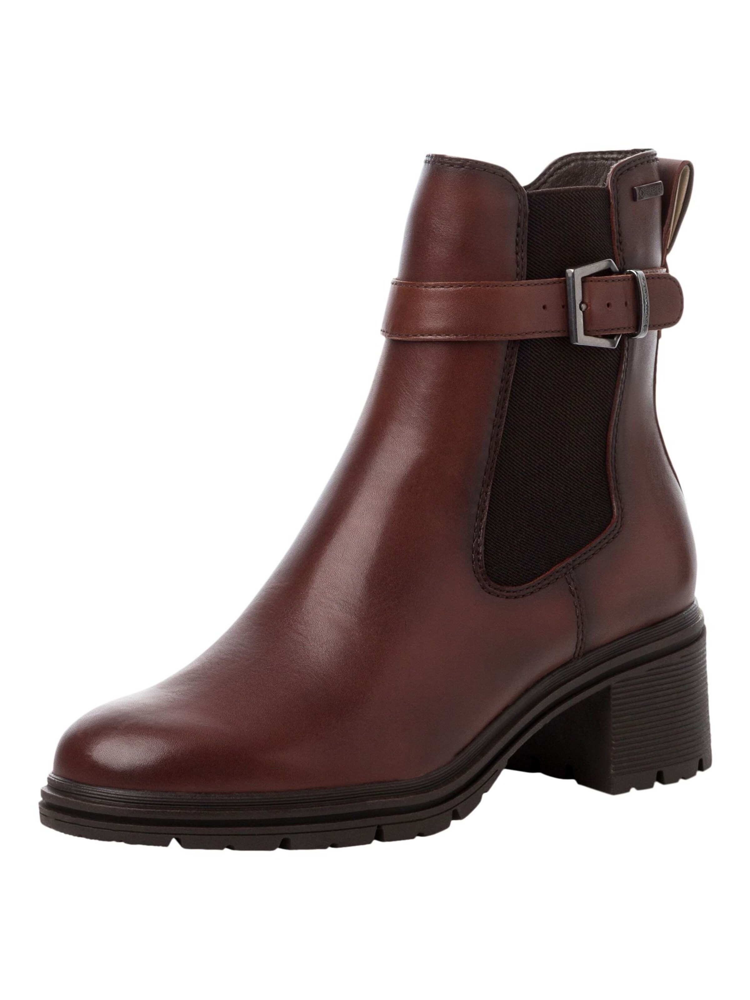 Tamaris Stiefelette in Braun: Vorderseite