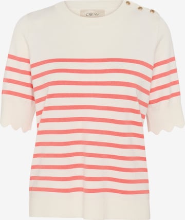 Pull-over 'CR Villea' Cream en blanc : devant