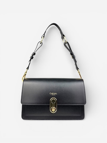 Sac bandoulière 'Lola' Cheval Firenze en noir : devant