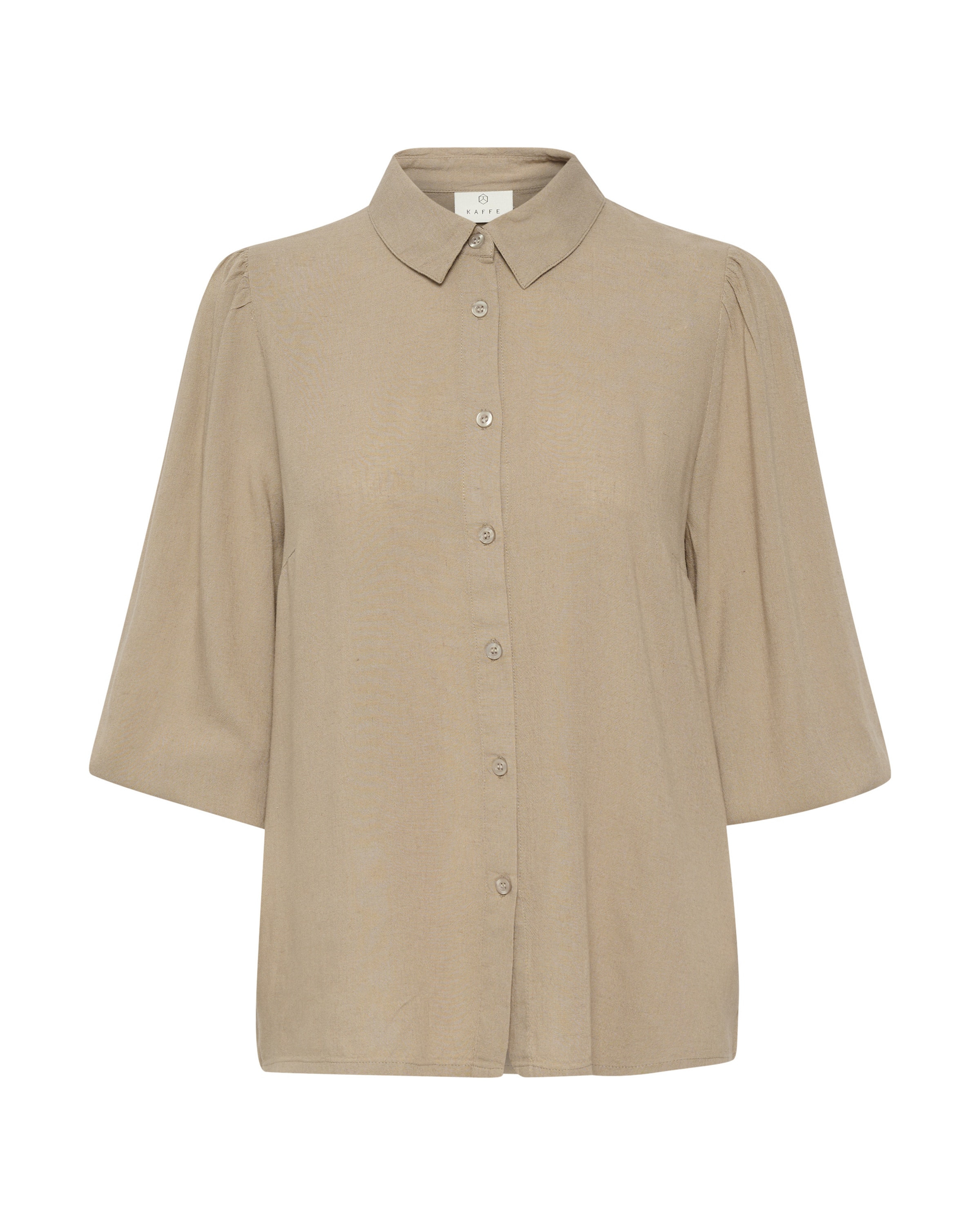 Kaffe Bluse 'KAmilia' in Beige: Vorderseite