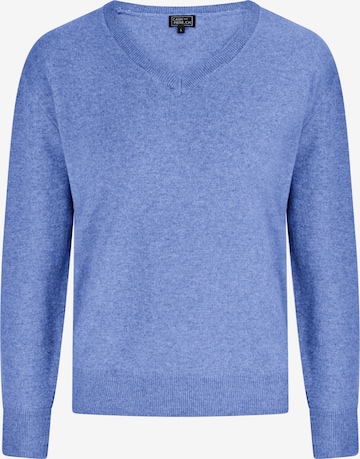 Pull-over CASH-MERE.CH en bleu : devant