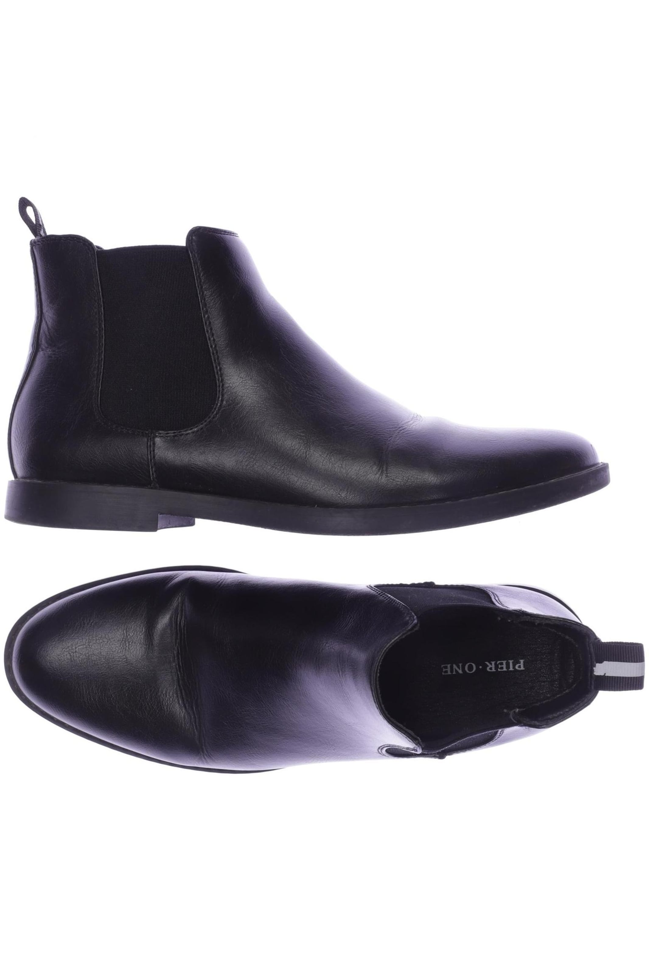 Pier One Anke & Mid-Calf Boots in 40 in Black: front