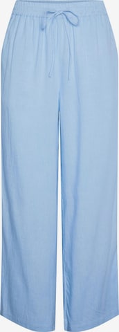 PIECES Trousers 'PCPia' in Blue: front