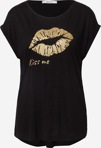 ABOUT YOU Shirt 'Nicoletta' in Black: front