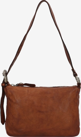 Sac bandoulière Campomaggi en marron : devant
