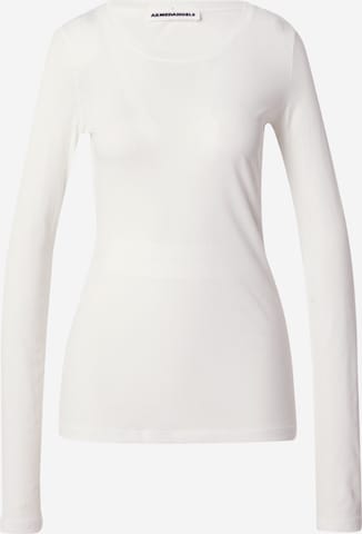 ARMEDANGELS T-shirt 'Enrica' i vit: framsida