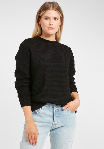 Pull-over 'LEMERETTA 1'' Fransa en noir : devant