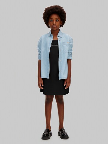 Calvin Klein Jeans Jurk 'Punto Milano' in Zwart