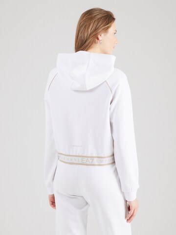 EA7 Emporio Armani Свитшот 'NATURAL VENTUS7' в Белый