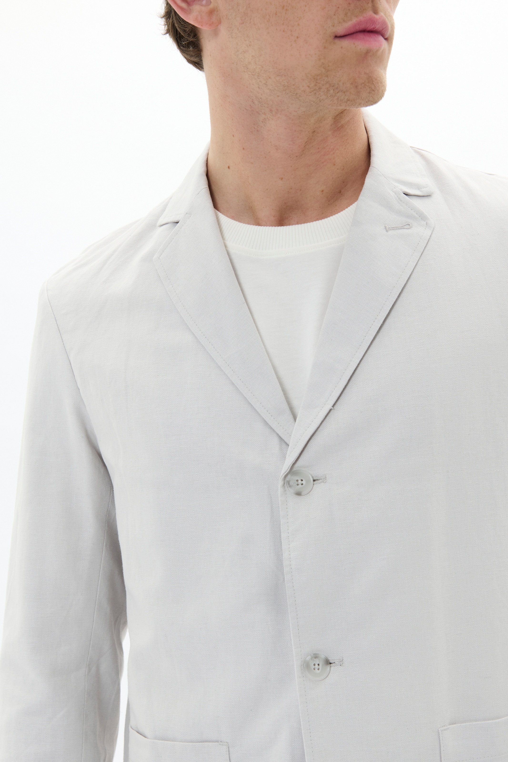 Coupe regular Veste de costume 'MAbarley' Matinique en beige