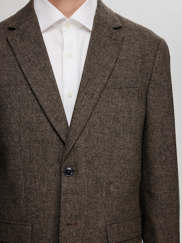 SELECTED HOMME Slim Fit Jakke i brun