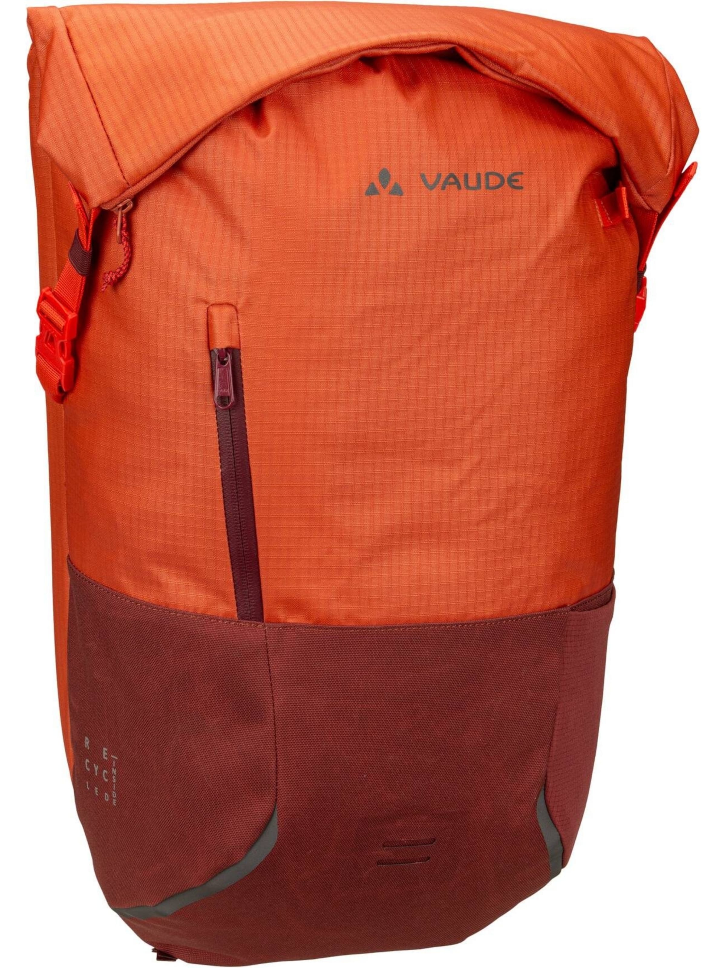 VAUDE Sportrugzak 'CityGo Bike 23 II' in Oranje: voorkant