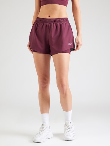 ICANIWILL tavaline Spordipüksid 'Mirage', värv punane: eest vaates