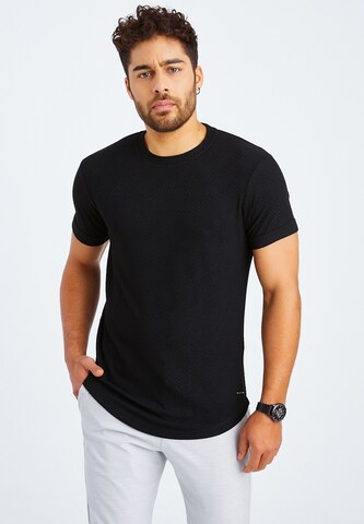 Leif Nelson Shirt in Black: front