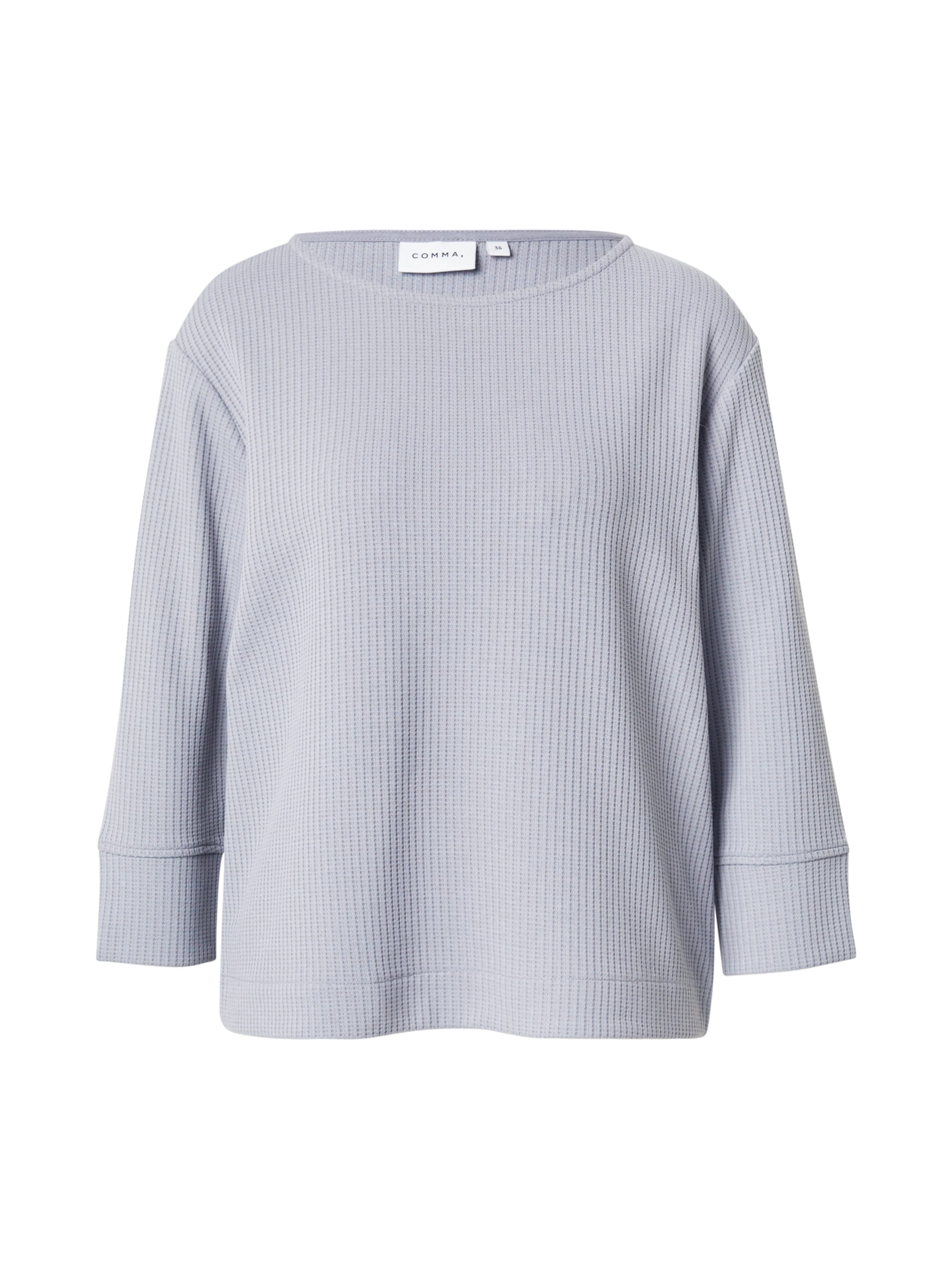 COMMA Μπλούζα φούτερ σε μπλε: μπροστά