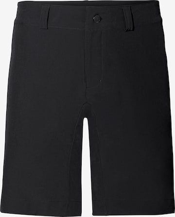 VAUDE Regular Workout Pants in Black: front