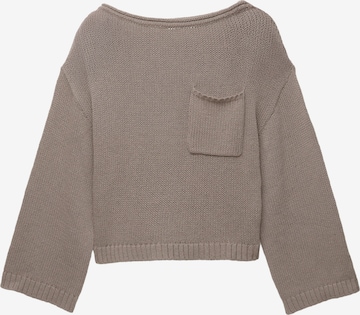 Pull&BearPulover - smeđa boja: prednji dio