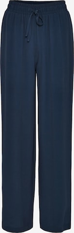 OPUS Wide leg Broek 'Mikali' in Blauw: voorkant