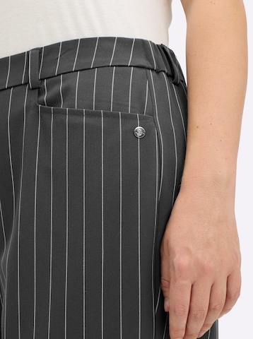 SHEEGO Ohlapna forma Hlače | siva barva