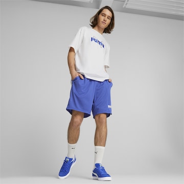 PUMA Regular Shorts in Blau