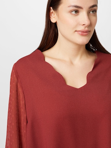 ABOUT YOU Curvy Blouse 'Vivian' in Rood