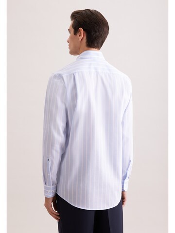 Coupe regular Chemise SEIDENSTICKER en bleu