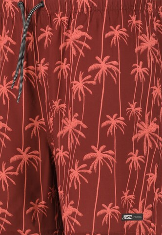 Cruz Badeshorts 'Rohan' in Rot