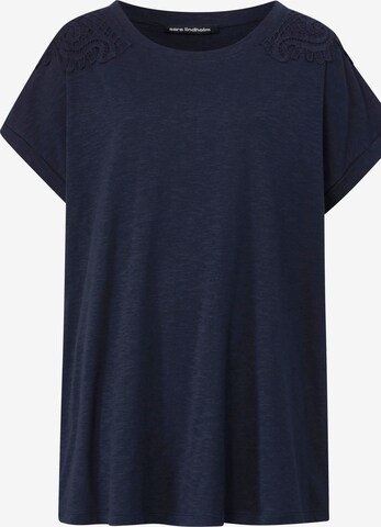 T-shirt Sara Lindholm en bleu : devant