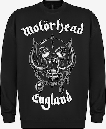 Sweat-shirt 'Motörhead England' Rockshirts en noir : devant
