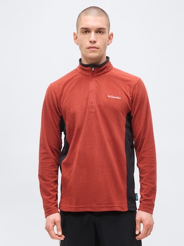 raudona COLUMBIA Sportinis megztinis 'Klamath Range II': priekis