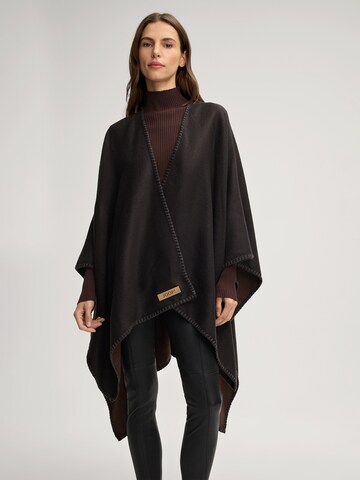 JOOP! Cape 'Agada' in Schwarz: Vorderseite