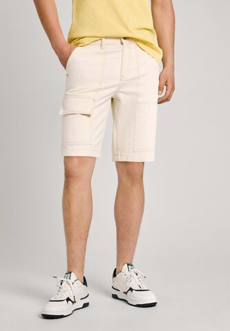 Loosefit Jean Pepe Jeans en blanc : devant