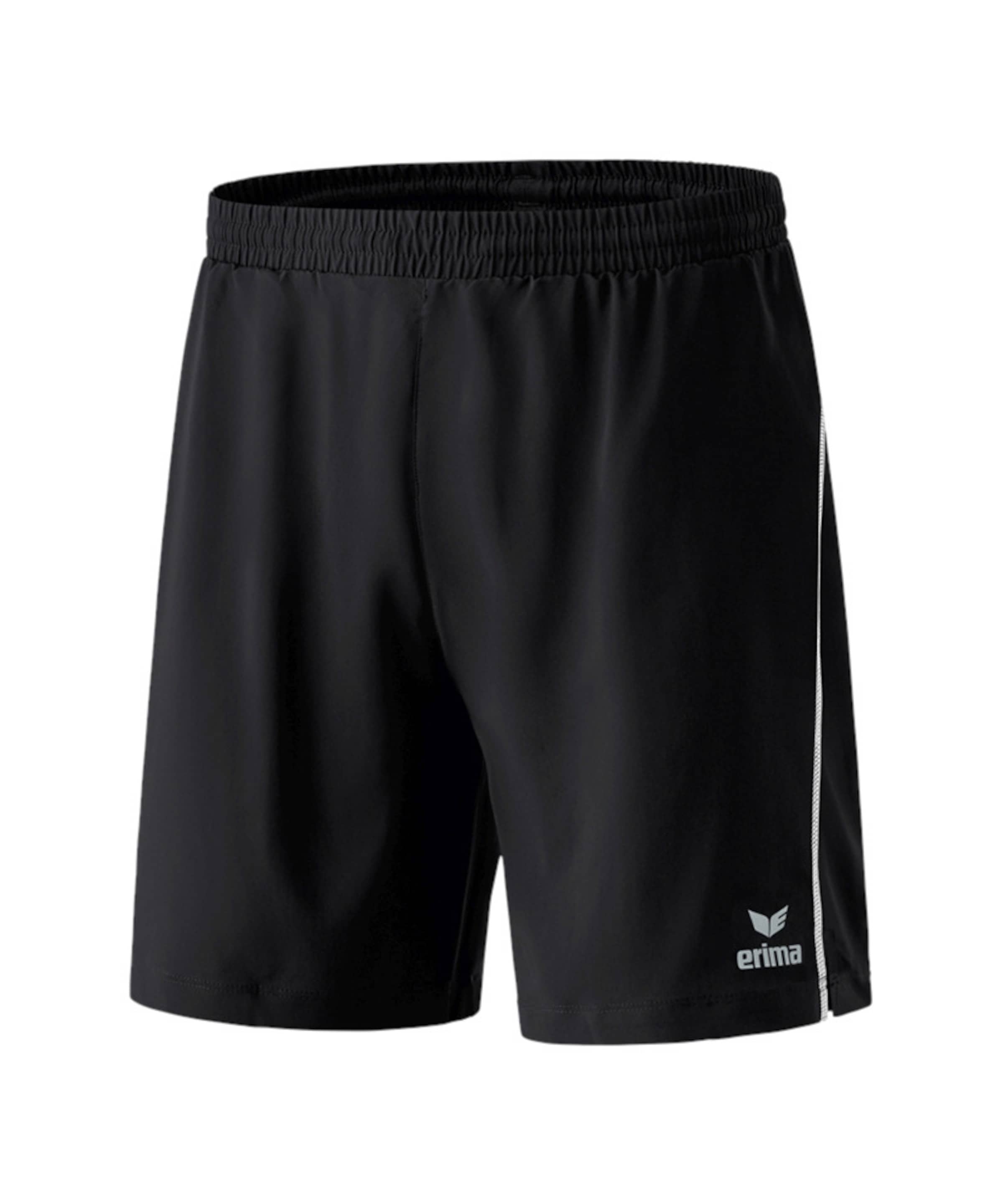 ERIMA Regular Sportshorts in Schwarz: Vorderseite