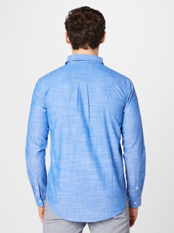 ABOUT YOU Regular Fit Hemd 'Dylan' in Blau