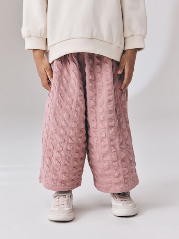 Wide leg Pantaloni di Next in rosa: frontale