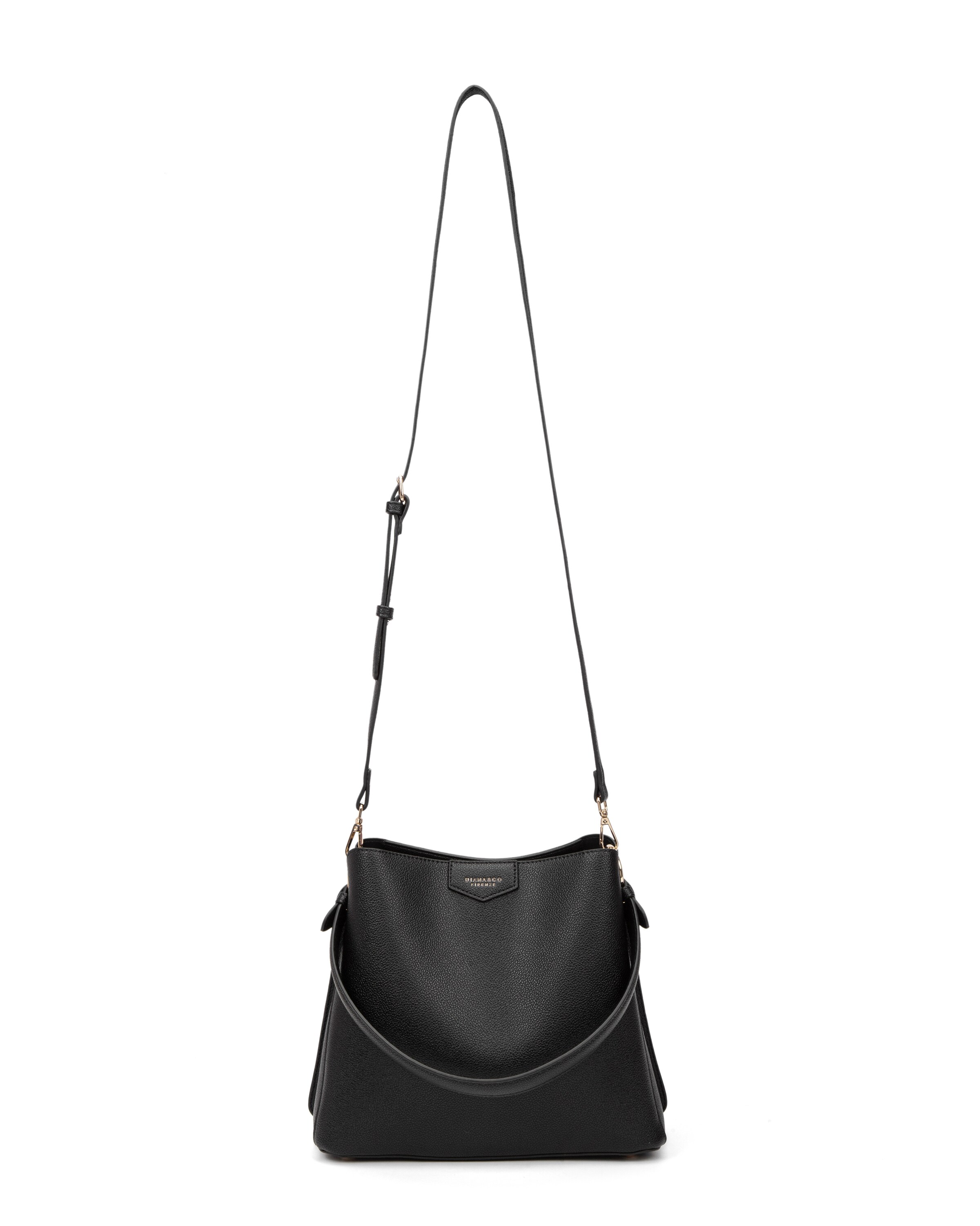 Borsa a spalla di Diana&Co. in nero: frontale