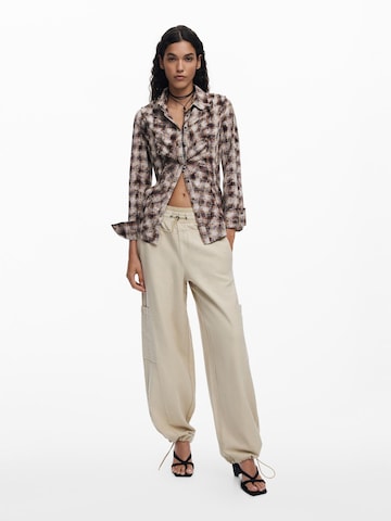 Desigual - Blusa en marrón