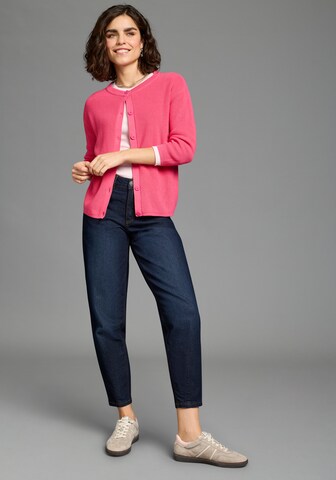 LAURA SCOTT Knit Cardigan in Pink