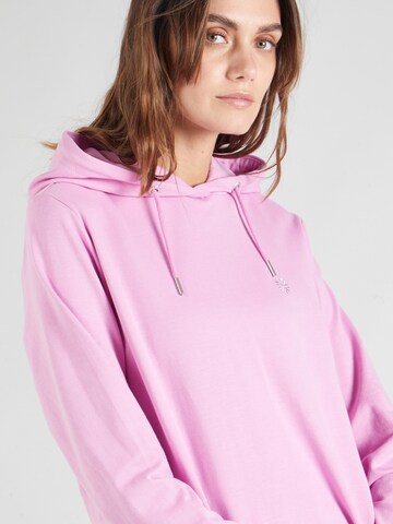 Sweat-shirt mazine en rose