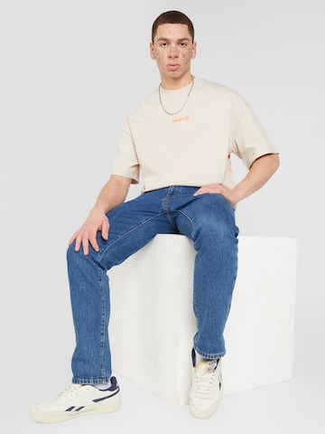 JACK & JONES Tričko – béžová