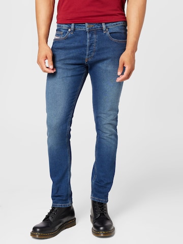 DIESEL Slimfit Jeans 'LUSTER' in Blauw: voorkant