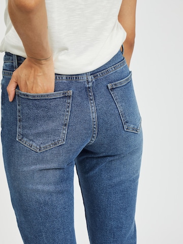 VILA Regular Jeans 'Sommer' in Blauw