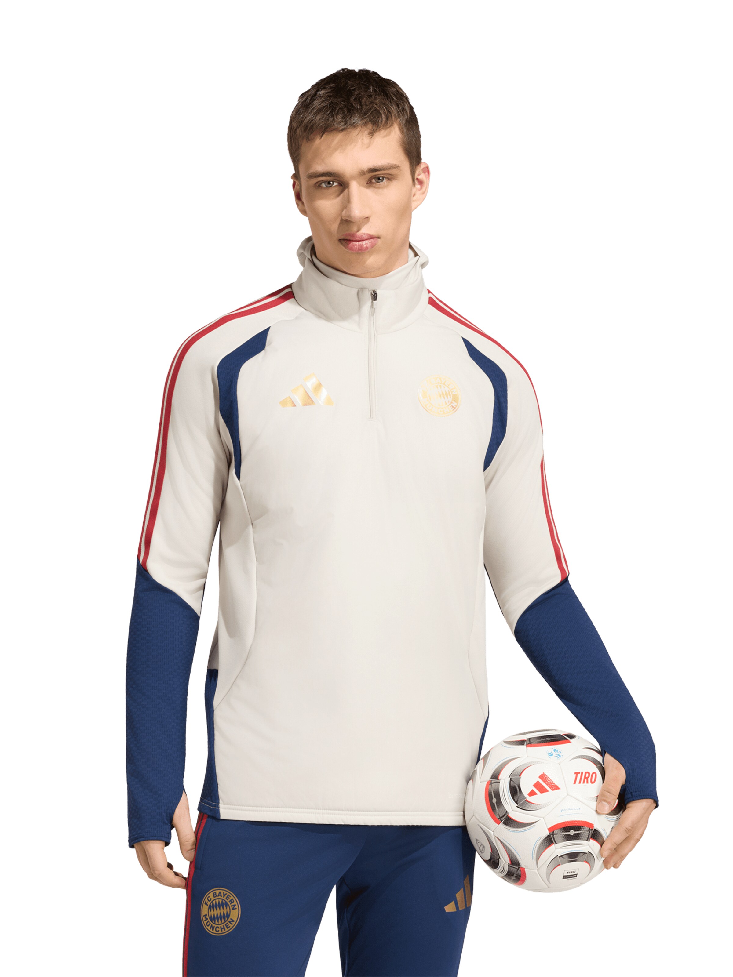 ADIDAS PERFORMANCE Performance Shirt in White: front