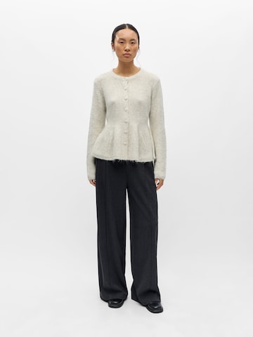 OBJECT Gebreid vest 'OBJSaggia' in Wit