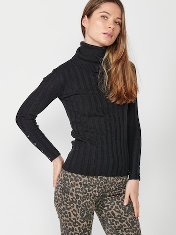 Pull-over KOROSHI en noir