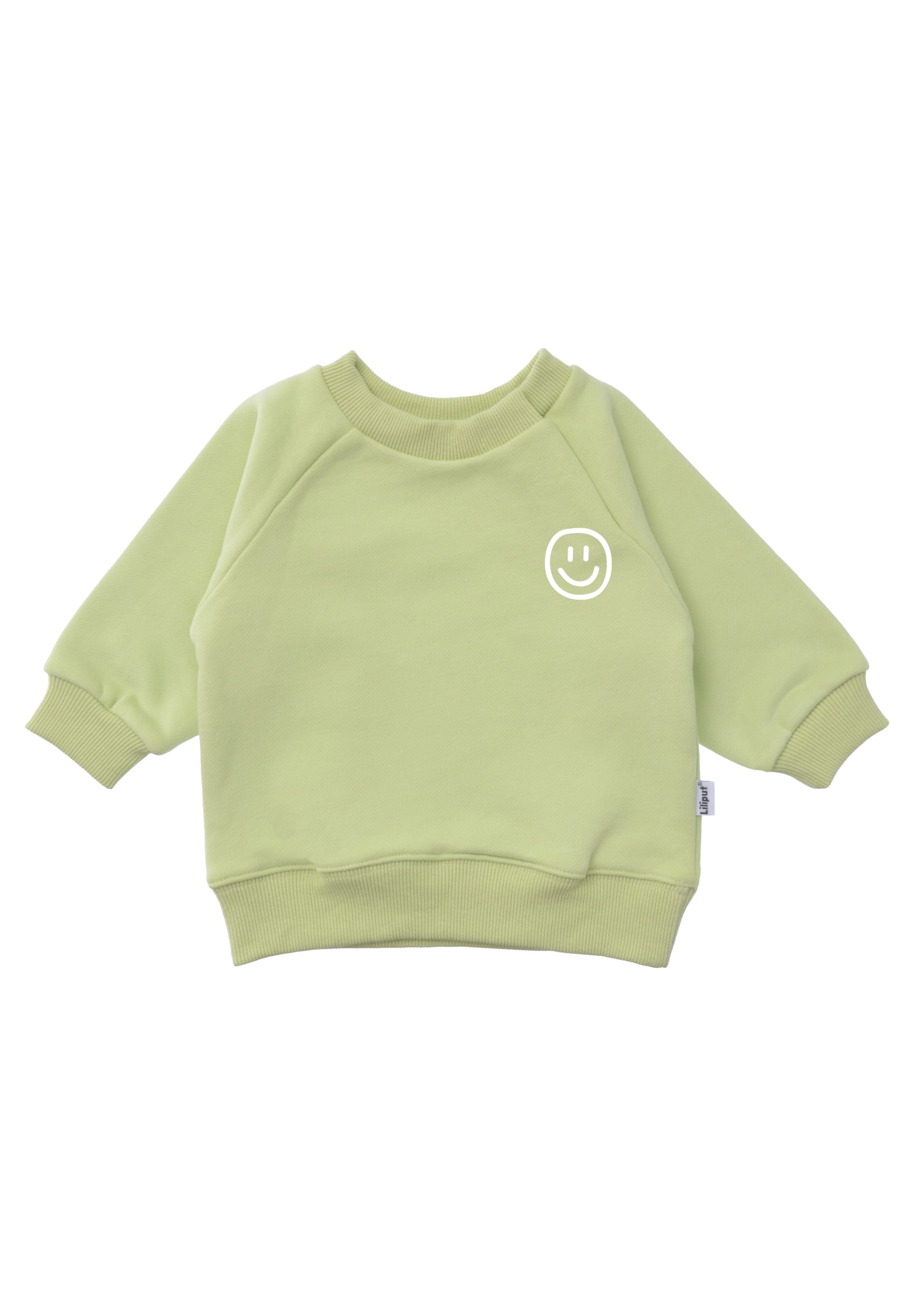 LILIPUT Sweatshirt 'Smiley' in Green: front