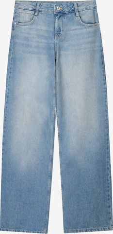 Bershka Loosefit Farkut värissä sininen: etupuoli